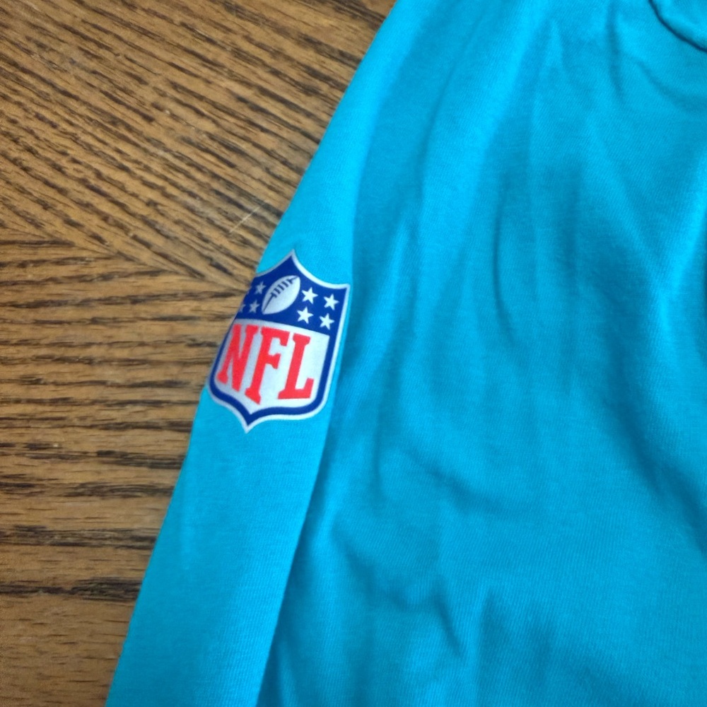 Nike Miami Dolphins Teal Long Sleeve Dri-FIT Shirt - NFL - Picture 5 of 5